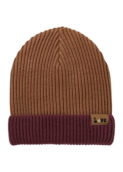 vertbaudet Czapka w kolorze bordowo-jasnobrązowym ze sklepu Limango Polska w kategorii Czapki dziecięce - zdjęcie 188943622