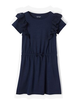 vertbaudet Sukienka w kolorze granatowym ze sklepu Limango Polska w kategorii Sukienki dziewczęce - zdjęcie 188943803