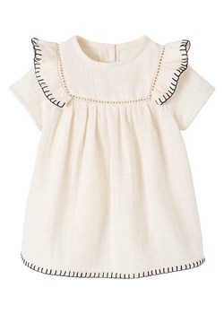 vertbaudet Sukienka w kolorze kremowym ze sklepu Limango Polska w kategorii Sukienki niemowlęce - zdjęcie 188943812