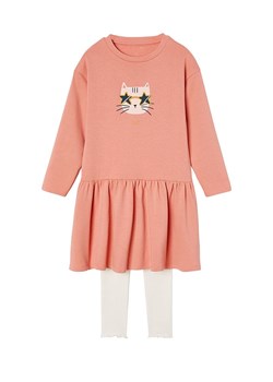 vertbaudet 2-częściowy zestaw w kolorze łososiowo-kremowym ze sklepu Limango Polska w kategorii Sukienki niemowlęce - zdjęcie 188944204