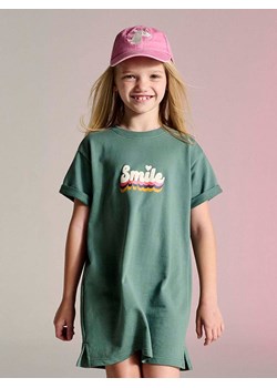 vertbaudet Sukienka "Valerie" w kolorze zielonym ze sklepu Limango Polska w kategorii Sukienki dziewczęce - zdjęcie 188944484