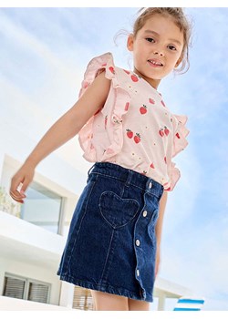 vertbaudet Spódnica dżinsowa w kolorze granatowym ze sklepu Limango Polska w kategorii Spódnice dziewczęce - zdjęcie 188944523