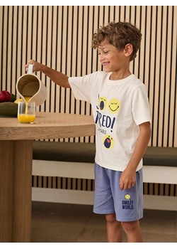 vertbaudet Piżama w kolorze niebiesko-kremowym ze sklepu Limango Polska w kategorii Piżamy dziecięce - zdjęcie 188944690