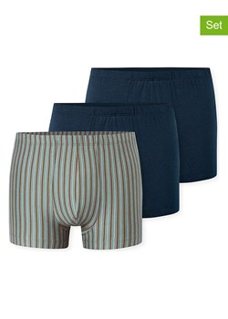 Schiesser Bokserki (3 pary) w kolorze zielono-granatowym ze sklepu Limango Polska w kategorii Majtki męskie - zdjęcie 188945164