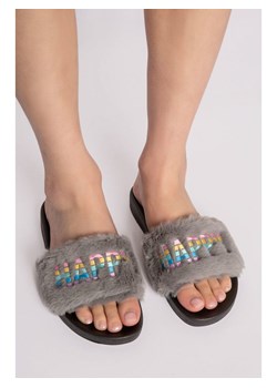 PJ Salvage Kapcie w kolorze szarym ze sklepu Limango Polska w kategorii Kapcie damskie - zdjęcie 188945183