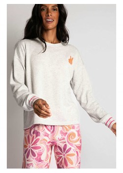 PJ Salvage Koszulka piżamowa w kolorze szarym ze sklepu Limango Polska w kategorii Bluzy damskie - zdjęcie 188945261