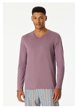 Schiesser Koszulka piżamowa w kolorze fioletowym ze sklepu Limango Polska w kategorii Piżamy męskie - zdjęcie 188945460