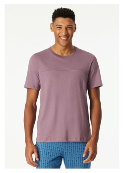 Schiesser Koszulka piżamowa w kolorze fioletowym ze sklepu Limango Polska w kategorii Piżamy męskie - zdjęcie 188945582