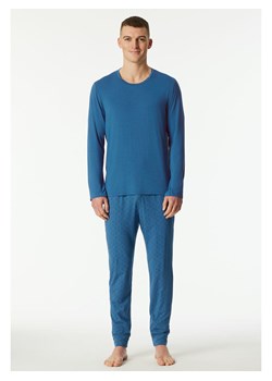 Schiesser Piżama w kolorze niebieskim ze sklepu Limango Polska w kategorii Piżamy męskie - zdjęcie 188945720