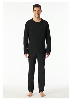 Schiesser Piżama w kolorze czarnym ze sklepu Limango Polska w kategorii Piżamy męskie - zdjęcie 188945762