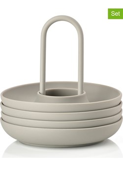 Zone Denmark 5-częściowy zestaw "Singles" w kolorze beżowym do jajek ze sklepu Limango Polska w kategorii Naczynia - zdjęcie 188945854