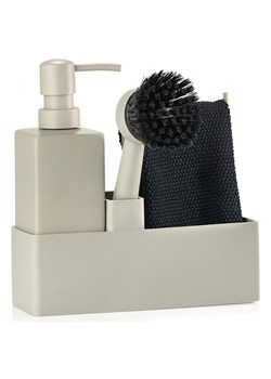 Zone Denmark Organizer w kolorze szarobrązowym do mycia naczyń - 19 x 20,5 x 6 cm ze sklepu Limango Polska w kategorii Akcesoria kuchenne - zdjęcie 188945982