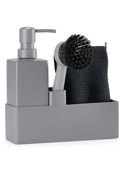 Zone Denmark Organizer w kolorze szarym do mycia naczyń - 19 x 20,5 x 6 cm ze sklepu Limango Polska w kategorii Akcesoria kuchenne - zdjęcie 188945984