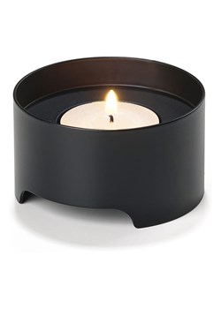 Zone Denmark Świecznik w kolorze czarnym - wys.4 x Ø 7,5 cm ze sklepu Limango Polska w kategorii Świeczniki - zdjęcie 188946020