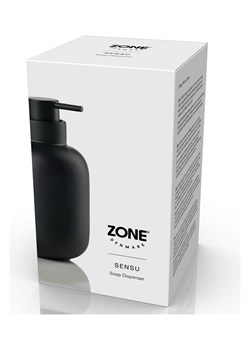 Zone Denmark Dozownik mydła "Sensu Black" w kolorze czarnym - wys. 13 x Ø 7,5 cm ze sklepu Limango Polska w kategorii Dozowniki do mydła - zdjęcie 188946163