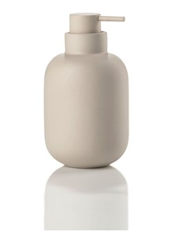 Zone Denmark Dozownik mydła "Sensu Sand" w kolorze beżowym - wys. 13 x Ø 7,5 cm ze sklepu Limango Polska w kategorii Dozowniki do mydła - zdjęcie 188946201