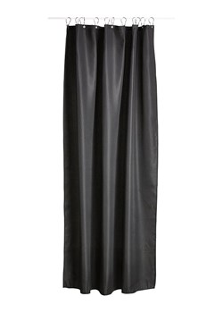 Zone Denmark Zasłona prysznicowa "Lux" w kolorze czarnym - 200 x 180 cm ze sklepu Limango Polska w kategorii Akcesoria łazienkowe - zdjęcie 188946372