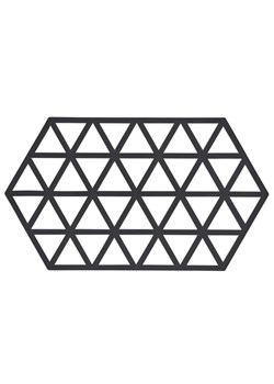 Zone Denmark Podkładka "Triangle" w kolorze czarnym - 24 x 14 cm ze sklepu Limango Polska w kategorii Akcesoria kuchenne - zdjęcie 188946402