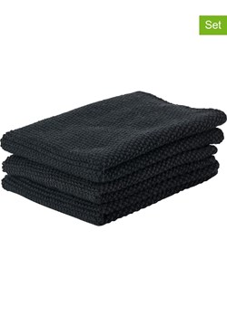 Zone Denmark Ściereczki (3 szt.) w kolorze czarnym do sprzątania - 27 x 27 cm ze sklepu Limango Polska w kategorii Ścierki kuchenne - zdjęcie 188946410