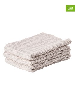 Zone Denmark Ściereczki (3 szt.) w kolorze jasnoszarym do naczyń - 27 x 27 cm ze sklepu Limango Polska w kategorii Ścierki kuchenne - zdjęcie 188946412