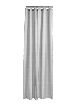 Zone Denmark Zasłona prysznicowa "Tiles" w kolorze jasnoszarym - 200 x 180 cm ze sklepu Limango Polska w kategorii Akcesoria łazienkowe - zdjęcie 188946460