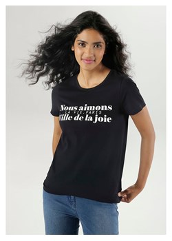 Aniston Koszulka w kolorze czarnym ze sklepu Limango Polska w kategorii Bluzki damskie - zdjęcie 188946550