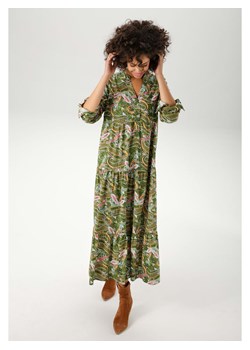 Aniston Sukienka w kolorze zielonym ze sklepu Limango Polska w kategorii Sukienki - zdjęcie 188946844