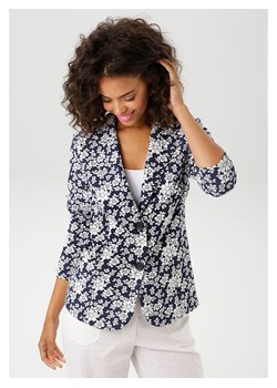 Aniston Blezer w kolorze granatowo-białym ze sklepu Limango Polska w kategorii Marynarki damskie - zdjęcie 188946921