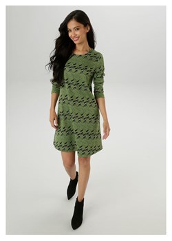 Aniston Sukienka w kolorze zielonym ze sklepu Limango Polska w kategorii Sukienki - zdjęcie 188946952