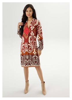 Aniston Sukienka w kolorze beżowo-jasnobrązowym ze sklepu Limango Polska w kategorii Sukienki - zdjęcie 188947083