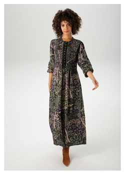 Aniston Sukienka w kolorze czarno-zielonym ze sklepu Limango Polska w kategorii Sukienki - zdjęcie 188947190