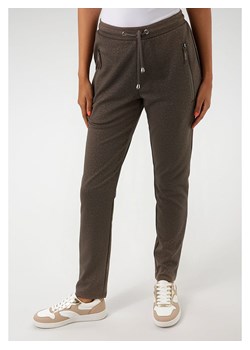 Aniston Spodnie dresowe w kolorze ciemnobrązowym ze sklepu Limango Polska w kategorii Spodnie damskie - zdjęcie 188947202