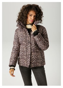Aniston Kurtka zimowa w kolorze jasnobrązowo-czarnym ze sklepu Limango Polska w kategorii Kurtki damskie - zdjęcie 188947323