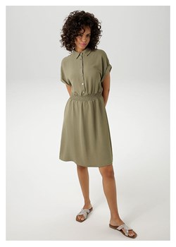 Aniston Sukienka w kolorze oliwkowym ze sklepu Limango Polska w kategorii Sukienki - zdjęcie 188947361