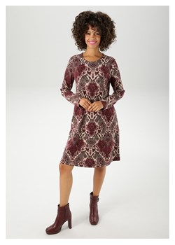 Aniston Sukienka w kolorze jasnoróżowo-bordowym ze sklepu Limango Polska w kategorii Sukienki - zdjęcie 188947420