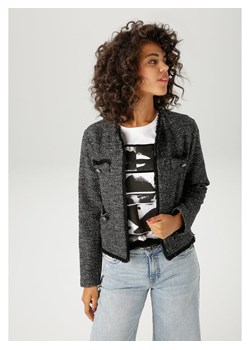Aniston Blezer w kolorze srebrno-czarnym ze sklepu Limango Polska w kategorii Marynarki damskie - zdjęcie 188947561