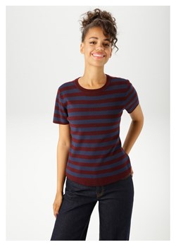 Aniston Sweter w kolorze granatowo-bordowym ze sklepu Limango Polska w kategorii Swetry damskie - zdjęcie 188947673