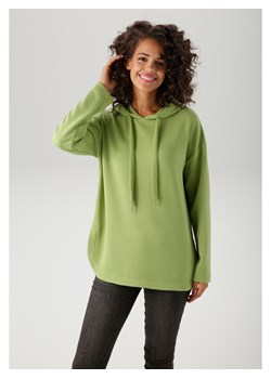Aniston Bluza w kolorze zielonym ze sklepu Limango Polska w kategorii Bluzy damskie - zdjęcie 188947812