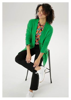 Aniston Kardigan w kolorze zielonym ze sklepu Limango Polska w kategorii Swetry damskie - zdjęcie 188947820