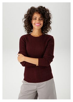 Aniston Sweter w kolorze bordowym ze sklepu Limango Polska w kategorii Swetry damskie - zdjęcie 188947854