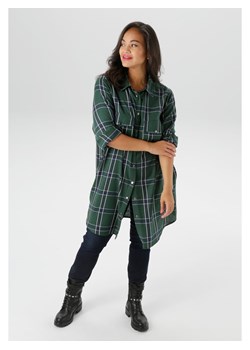 Aniston Tunika w kolorze ciemnozielono-granatowym ze sklepu Limango Polska w kategorii Bluzki damskie - zdjęcie 188947872