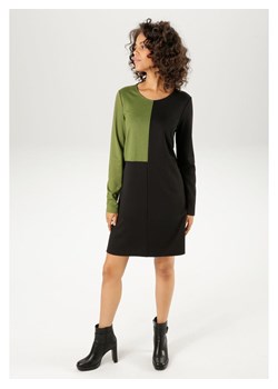 Aniston Sukienka w kolorze czarno-zielonym ze sklepu Limango Polska w kategorii Sukienki - zdjęcie 188947991