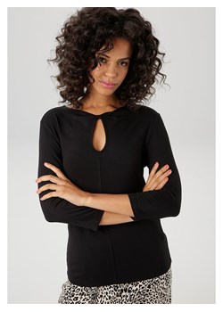 Aniston Koszulka w kolorze czarnym ze sklepu Limango Polska w kategorii Bluzki damskie - zdjęcie 188948001