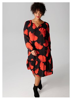 Aniston Sukienka w kolorze czarno-czerwonym ze sklepu Limango Polska w kategorii Sukienki - zdjęcie 188948170