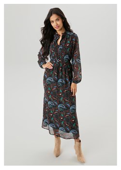 Aniston Sukienka w kolorze czarno-turkusowym ze sklepu Limango Polska w kategorii Sukienki - zdjęcie 188948204