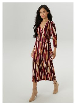 Aniston Sukienka w kolorze bordowo-beżowo-jasnobrązowym ze sklepu Limango Polska w kategorii Sukienki - zdjęcie 188948330