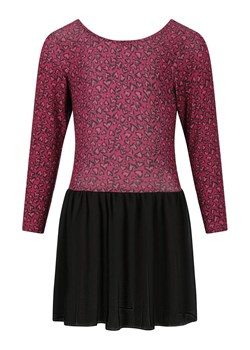 Zigzag Body gimnastyczne "Ditte" w kolorze różowo-czarnym ze sklepu Limango Polska w kategorii Sukienki dziewczęce - zdjęcie 188948973