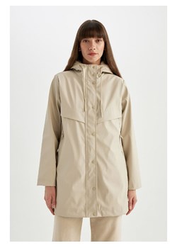 DeFacto Kurtka przeciwdeszczowa w kolorze beżowym ze sklepu Limango Polska w kategorii Kurtki damskie - zdjęcie 188950910