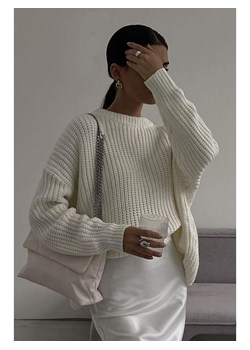 MADMEXT Sweter w kolorze kremowym ze sklepu Limango Polska w kategorii Swetry damskie - zdjęcie 188951193