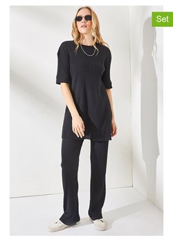 Olalook 2-częściowy zestaw "Olalook" w kolorze czarnym ze sklepu Limango Polska w kategorii Bluzki damskie - zdjęcie 188951310